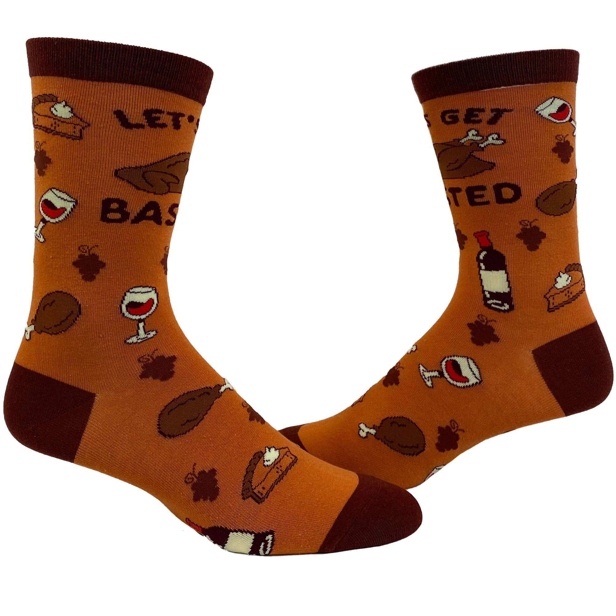 Womens Let's Get Basted Socks