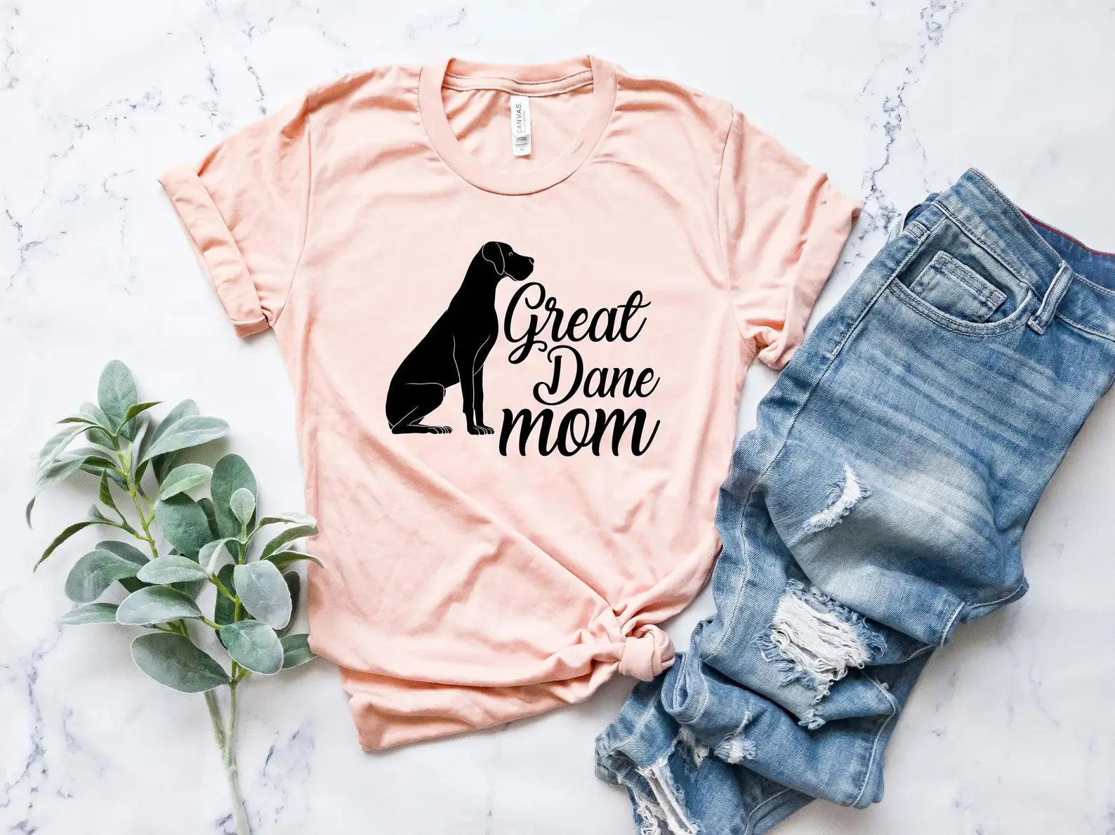 Great Dane Dog Mom T-Shirt