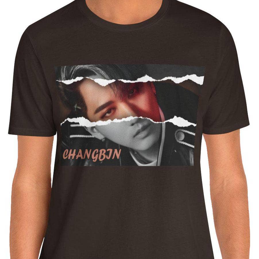 Changbin Stray Kids T-Shirt - Kpop Fan Unisex Merch Tee
