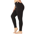 ..Plus Size Premium Microfiber Full Length Leggings