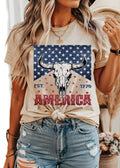USA America Fourth of July Retro T Shirt Sweatshirt