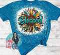 Blessed Sunflower - Classic Bleached T-Shirt