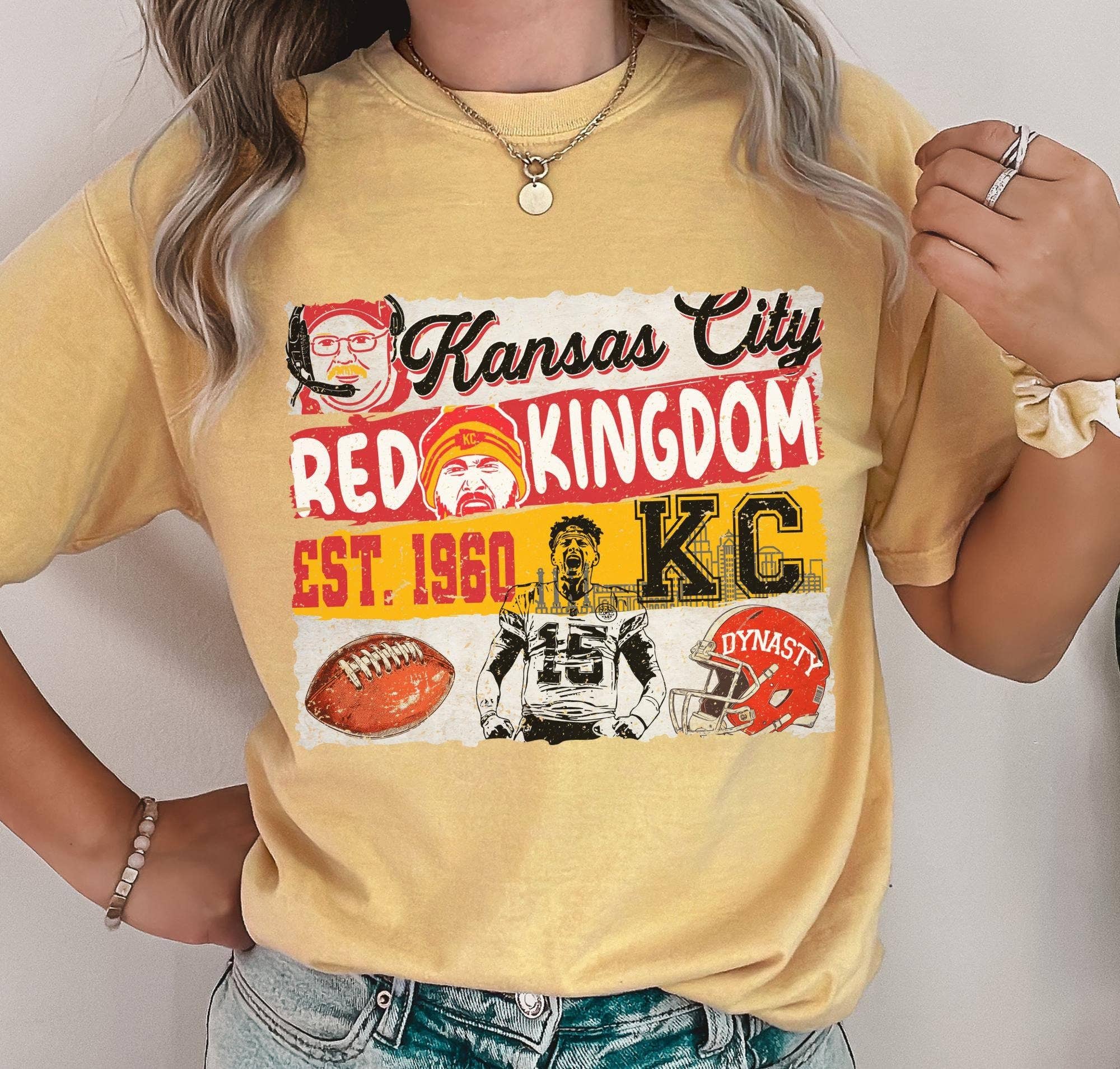 Vintage Kc Chiefs Superbowl Shirt Retro Design