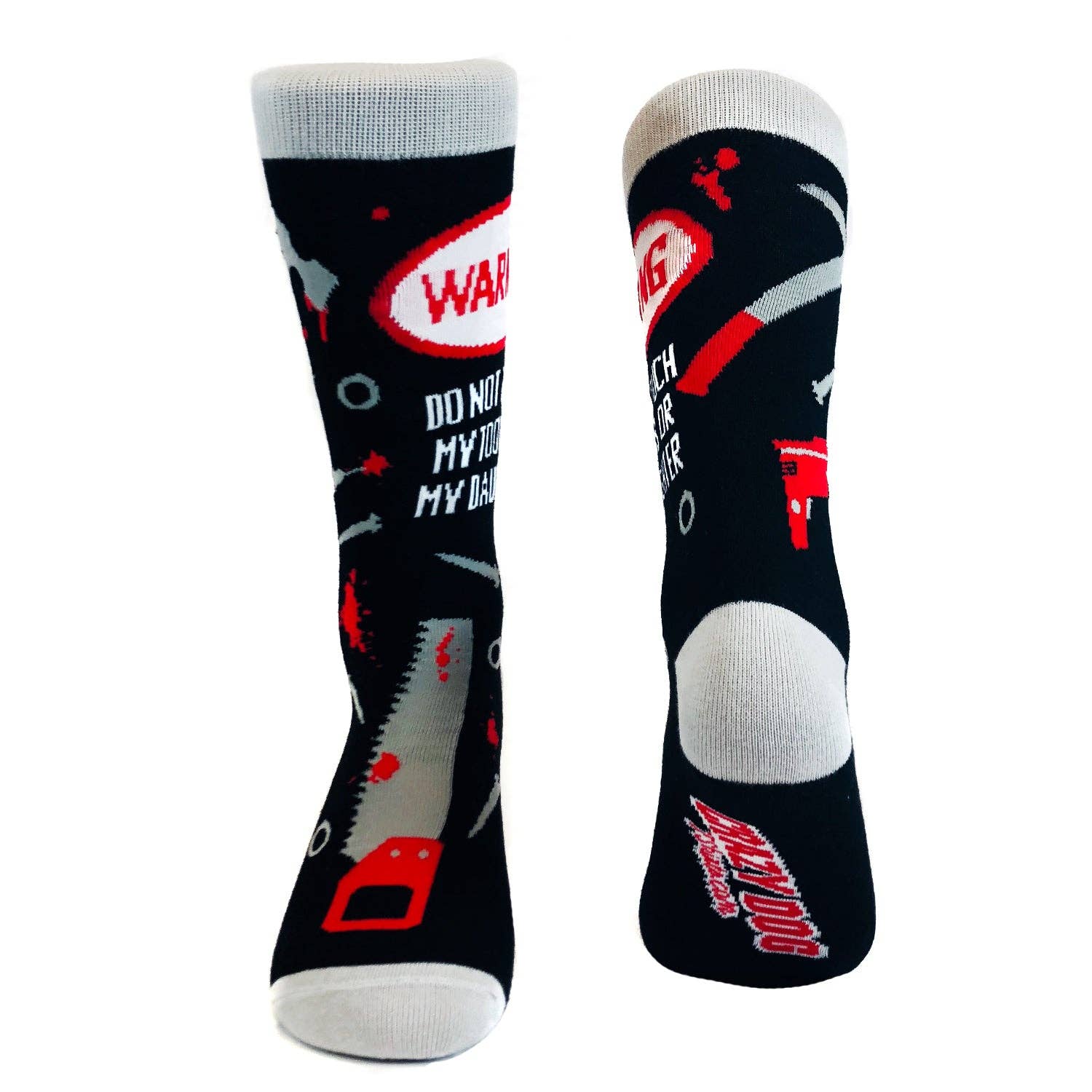 Mens Don't Touch My Tools or My Daughter Socks
