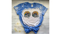 Sunflower Skeleton Hands Bleached T-Shirt - Unique & Bold