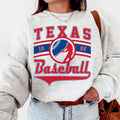 Vintage Texas Rangers 1835 Game Day Baseball Sweatshirt