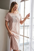 Bonfires Flannels Mineral Graphic Dress