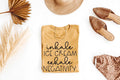 Inhale Ice Cream Exhale Negativity T-Shirt