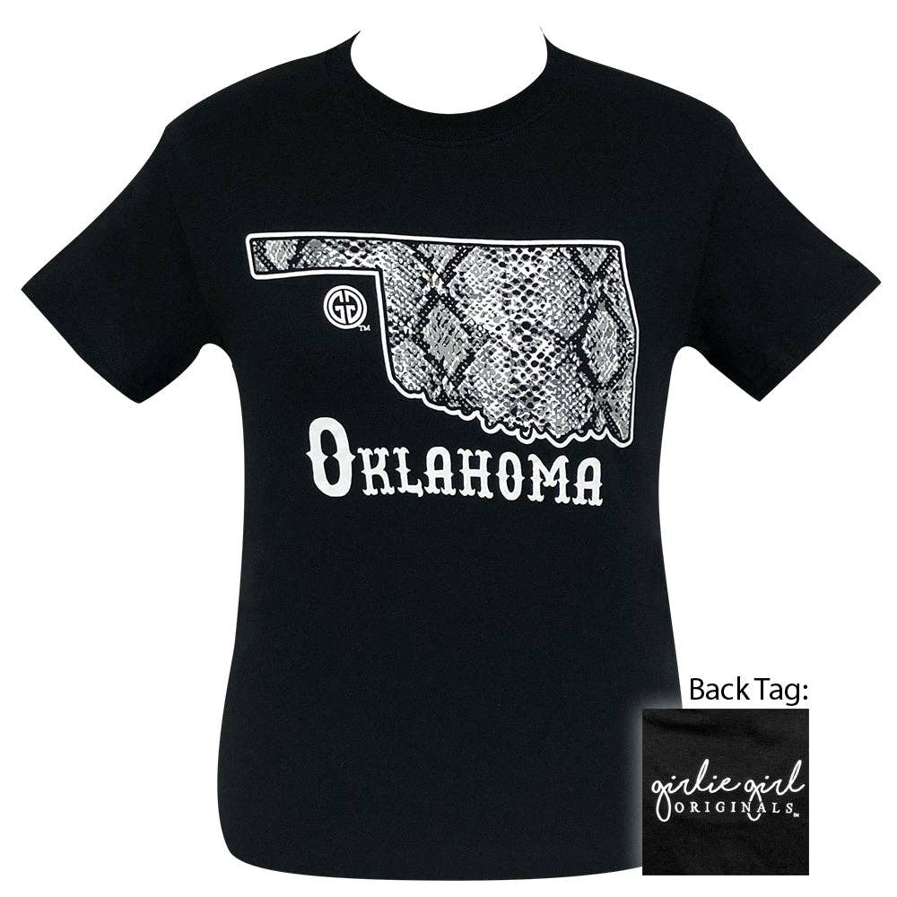 Oklahoma Snake Skin Black-SS-2090