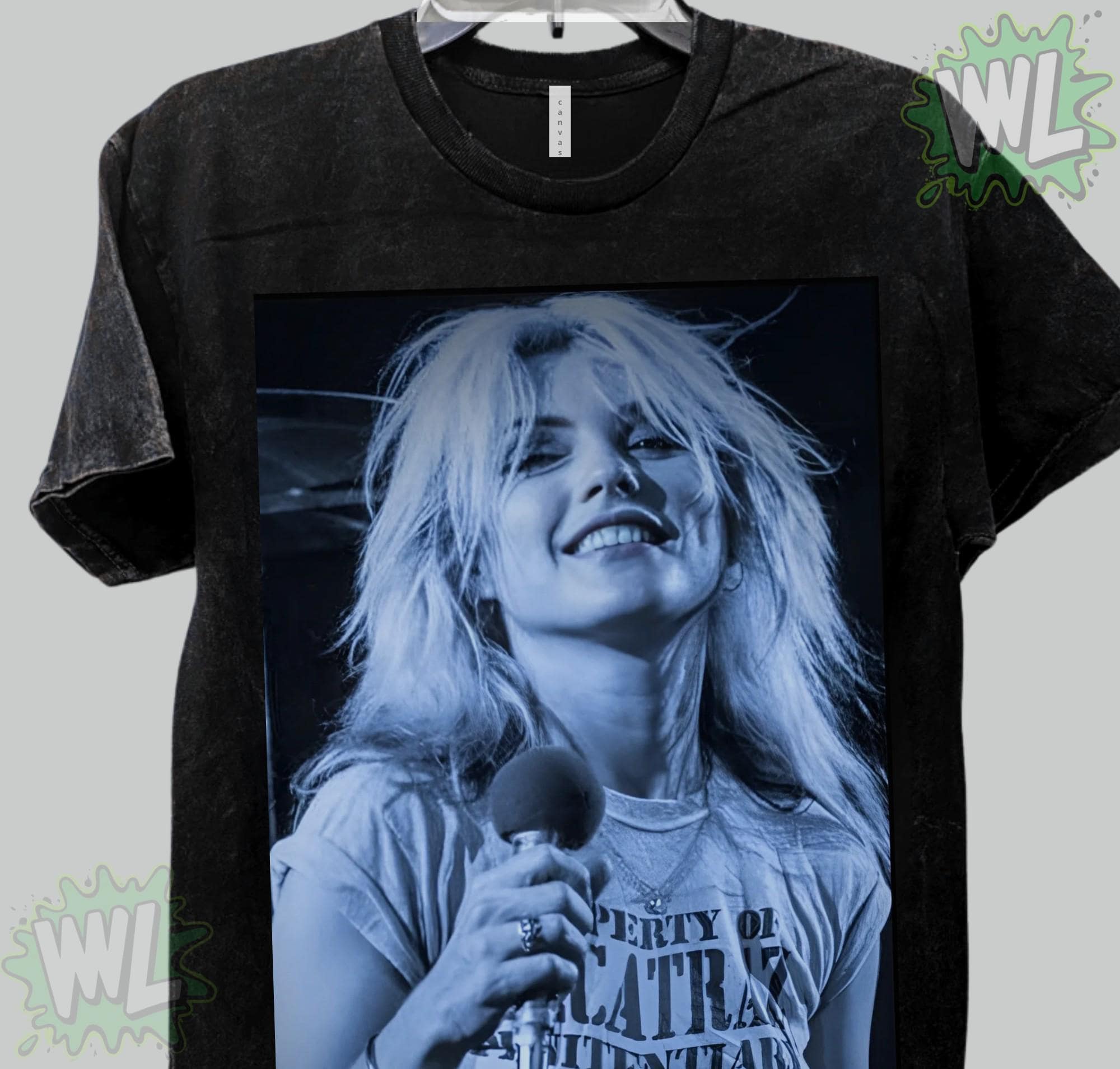 Blondie Vintage 70s Concert Tee Debbie Harry Graphic Shirt