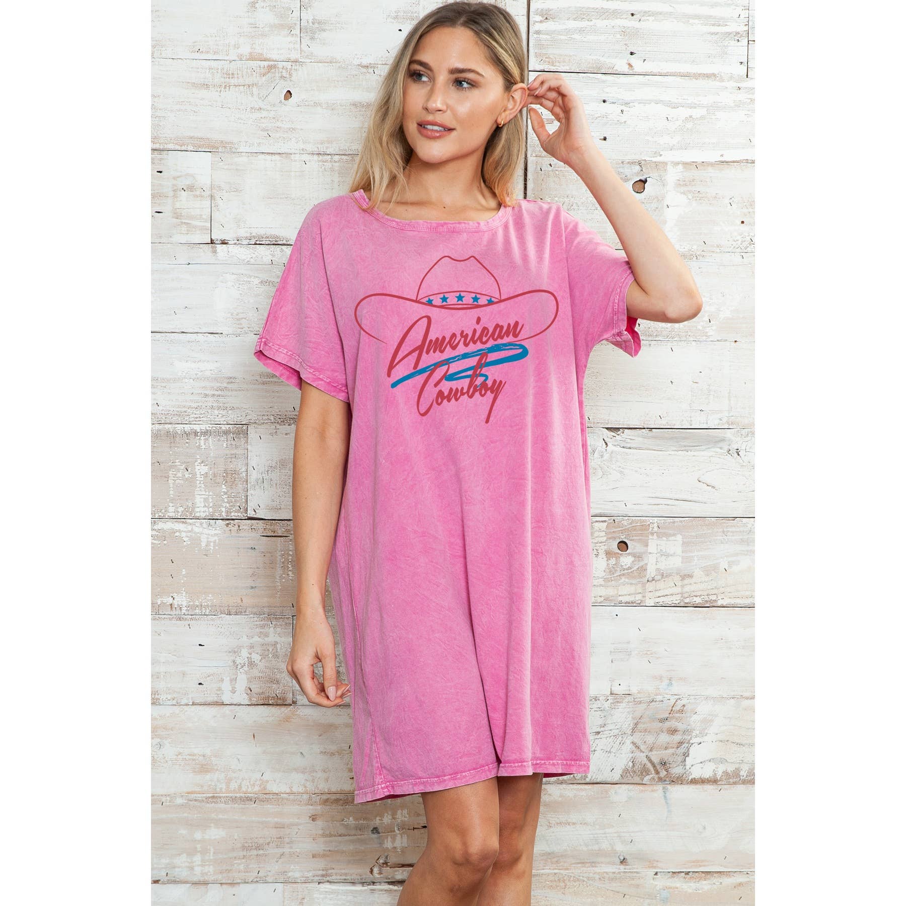 American Cowboy - Mineral Washed Dress