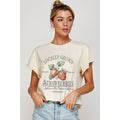Locally Grown Strawberry Vintage  Graphic Crop Top