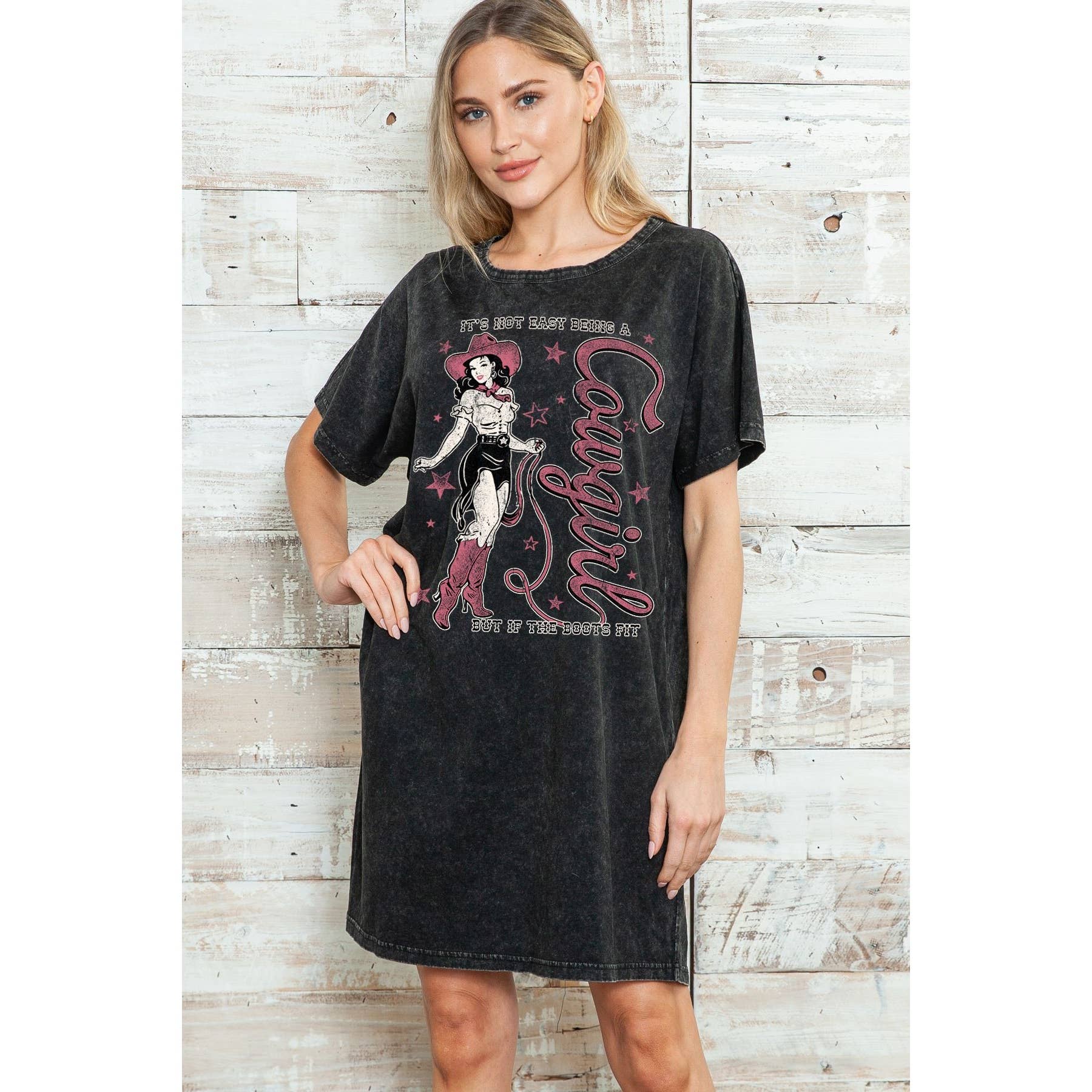 Cowgirl - Mineral Wash Dress