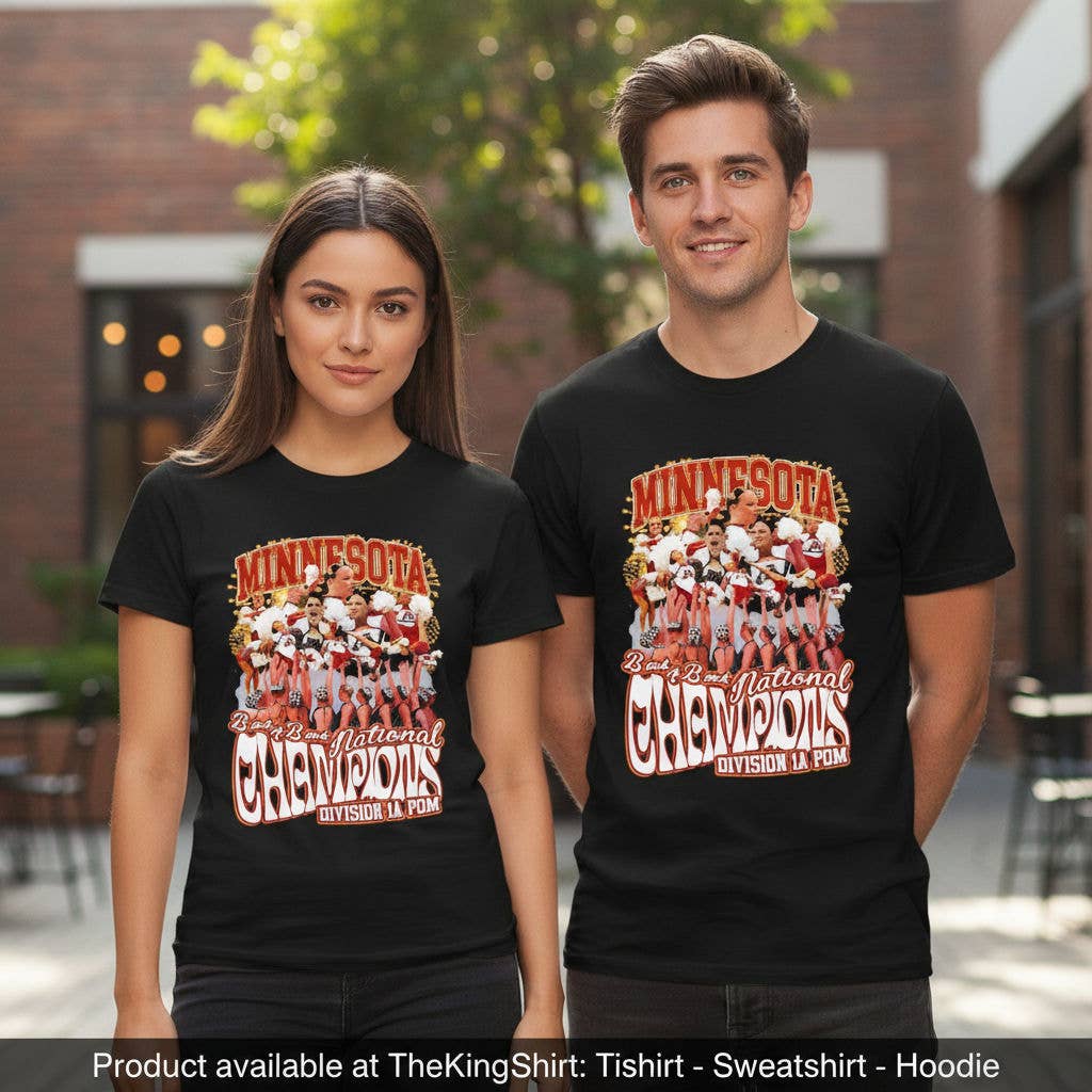Minnesota Dance Team Back A Back National Champions Shirt