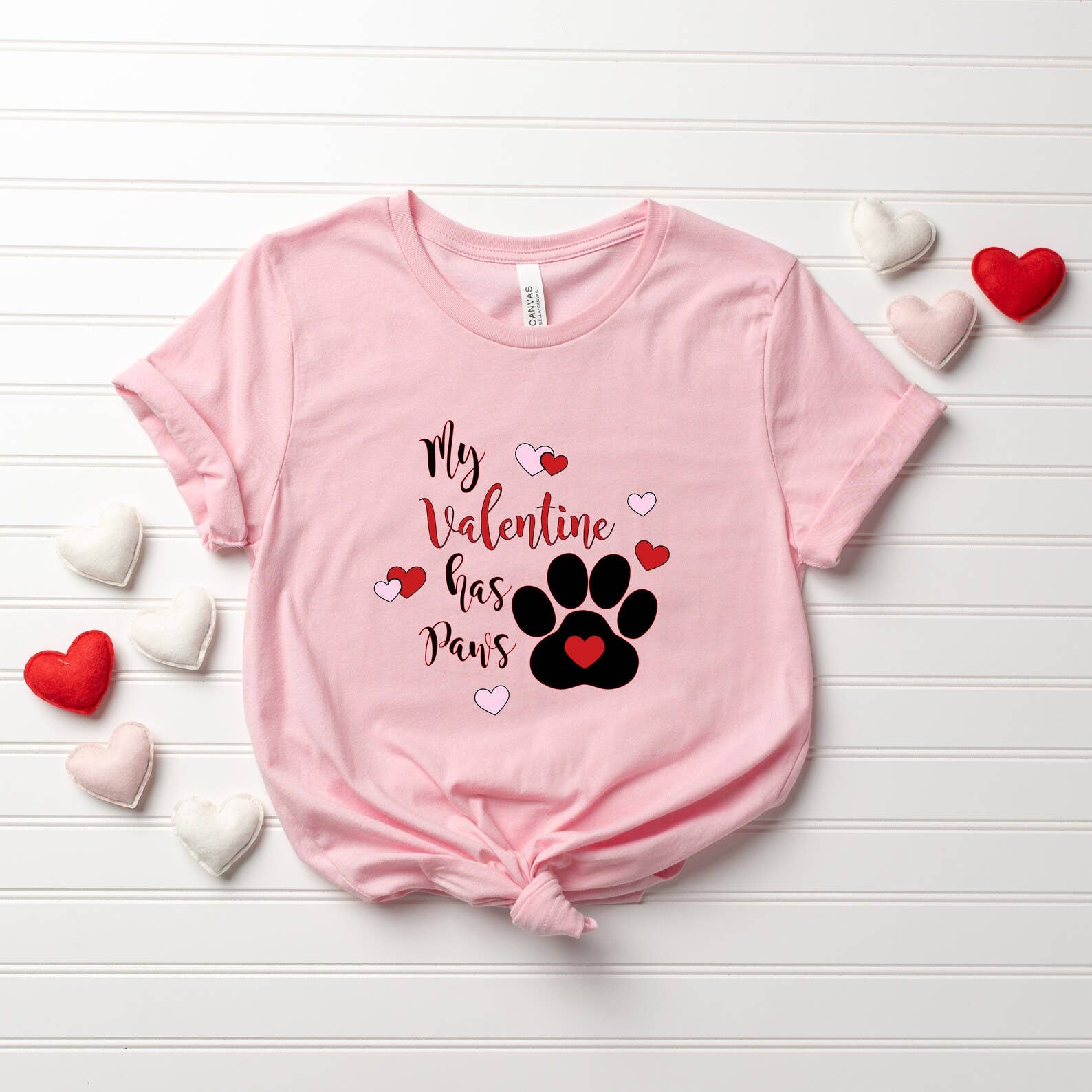 My Valentine Has Paws T-Shirt