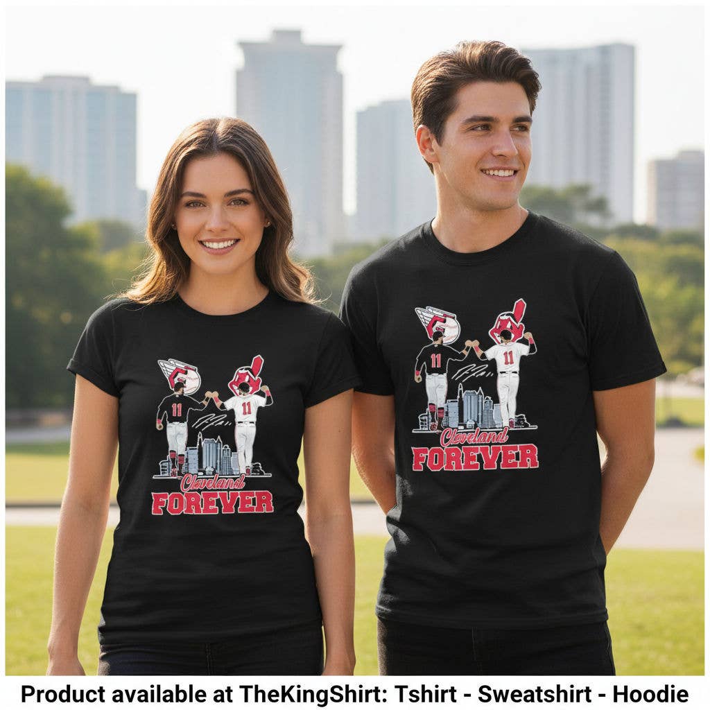 Cleveland Baseball Heritage Guardians Indians Skyline Shirt