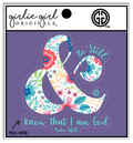 Decal/Sticker Be Still 2 2084