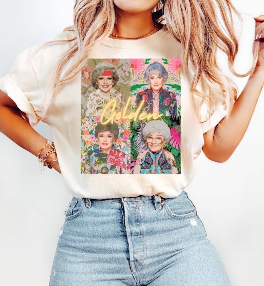 Golden Girls Preppy Comfort Colors Shirt