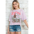 Zion National Park  Mineral Wash Crop Top