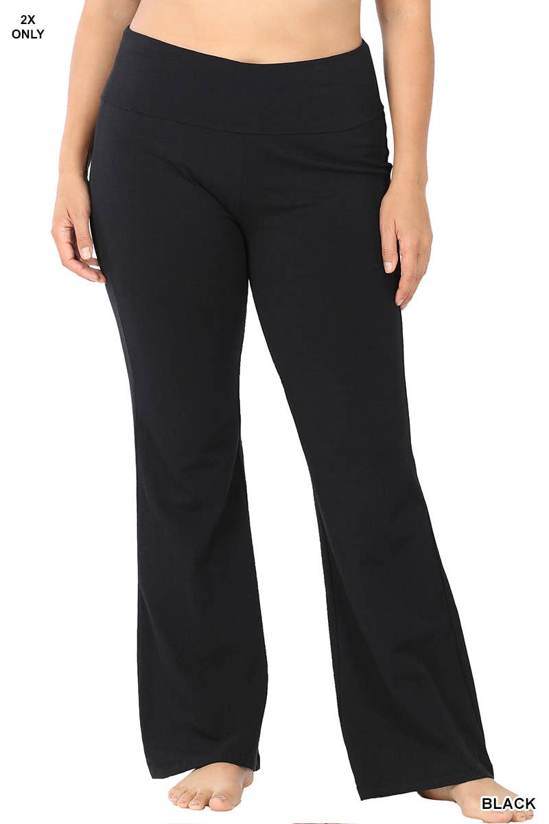 ..Plus Size Flare Leggings Yoga Pants