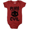 Purr Evil Baby Bodysuit