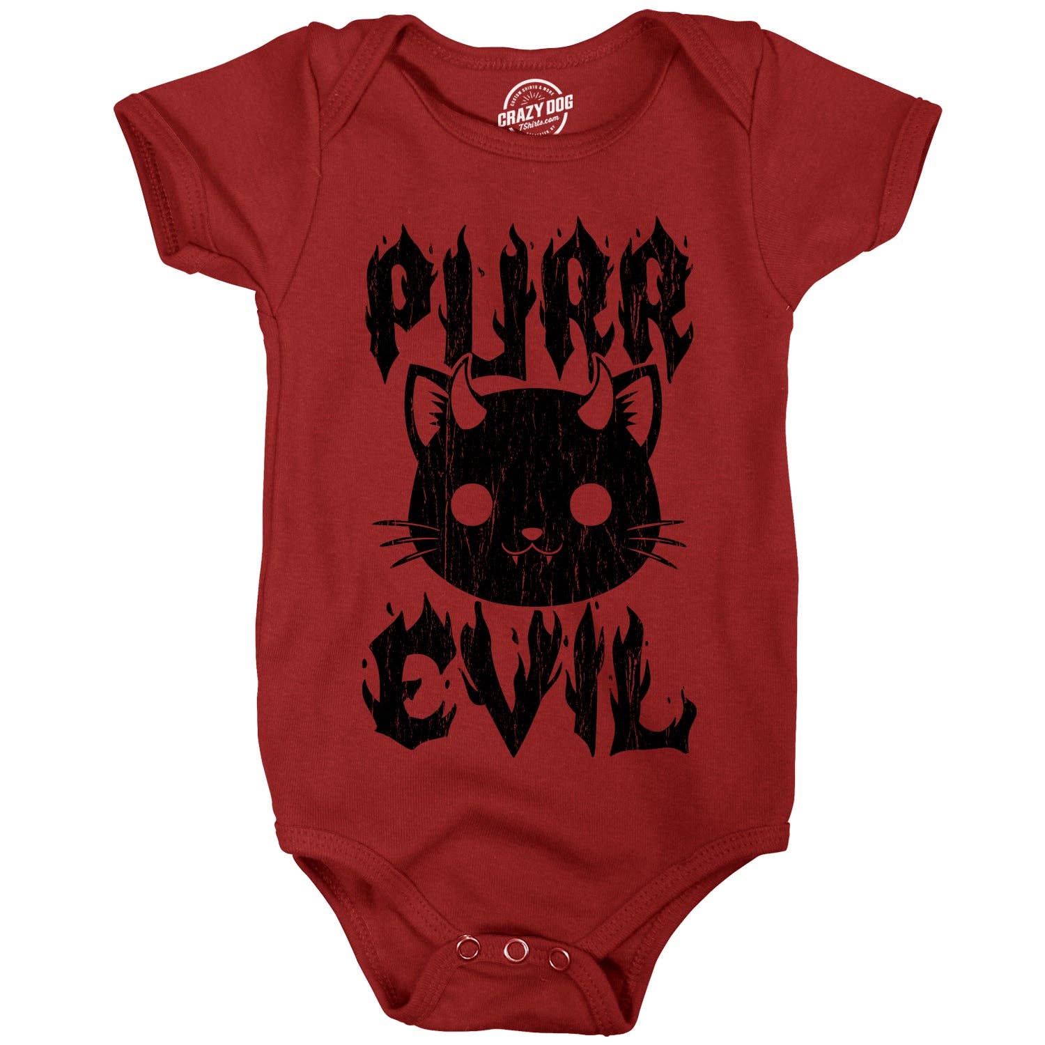 Purr Evil Baby Bodysuit