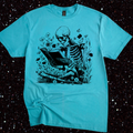 Skeleton Reading T-Shirt