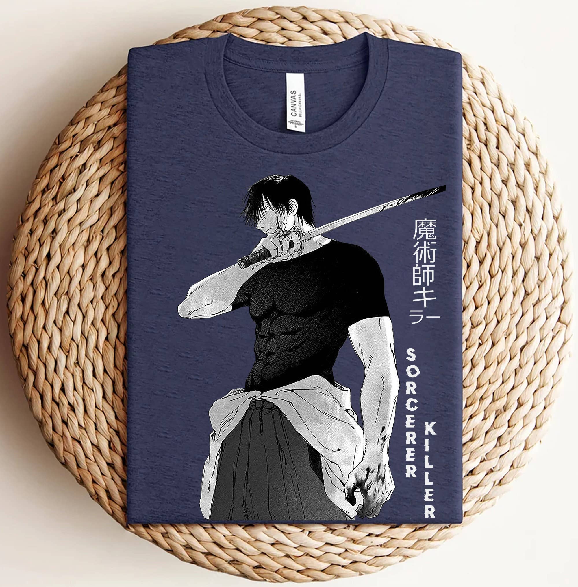 Anime Graphic Tee - Aesthetic Toji Gift For Him & Her