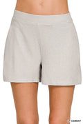 ....SI-26386 Soft Elastic Waisted Shorts