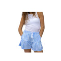 LM-1112 Blue Modern Skort