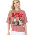 Life Is Better with Dogs - Cropped Top