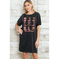 Lets Go Girl Mineral Washed Dress