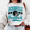 Vintage Jacksonville Football Crewneck Sweatshirt For Jaguar