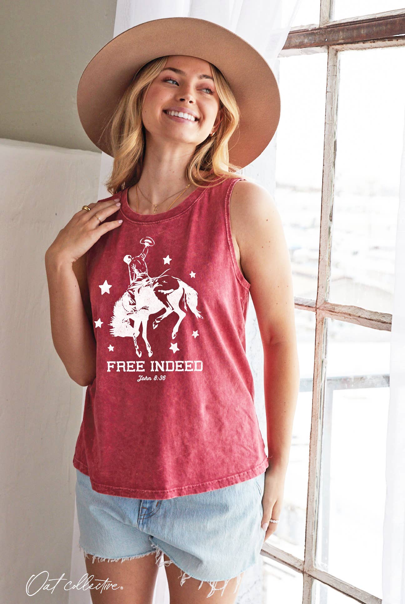 Free Indeed Mineral Graphic Tank Top