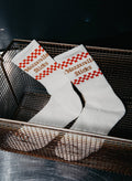 Mozzarella Sticks Socks Fun Comfy Crew Socks