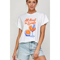 All About the Spiritz  Vintage Graphic Crop Top