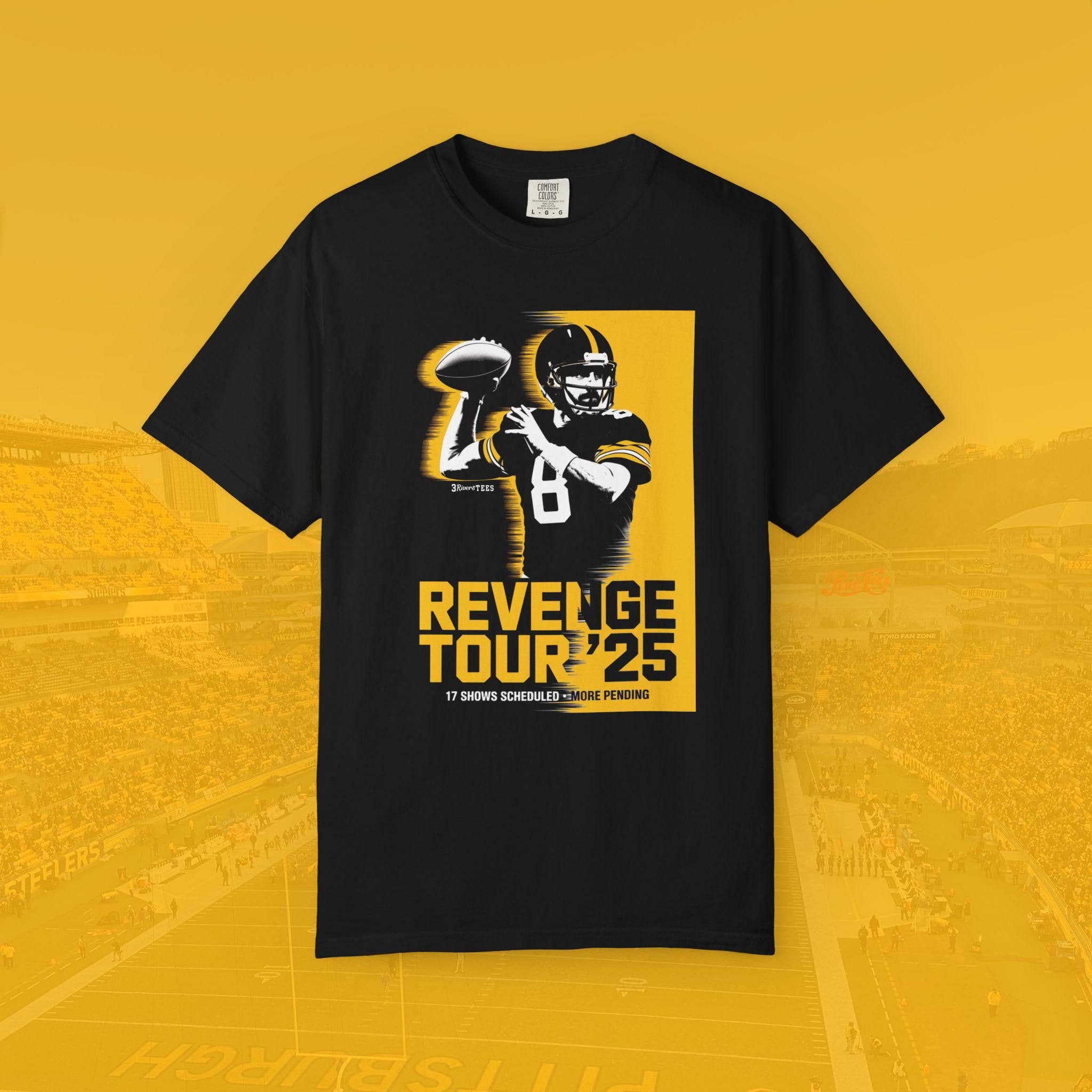 Rodgers' Revenge Tour Pittsburgh Football Shirt Tailgate Tee
