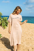 Forever Chasing Sunsets Mineral Washed Graphic Dress