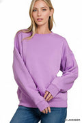 Fleece Crewneck Pullover Sweatshirts