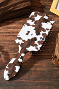 Cow Print Long Handle Air Cushion Comb Gifts