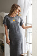 We Rise By Lifting Others Mineral Washed Graphic Dress