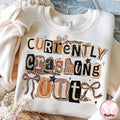Crash Out Girly Retro Funny Sassy Sarcastic Preppy Bow Shirt