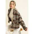 Plaid Cropped Shacket