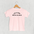 I'm A Girl with Goals Soccer (Kids)