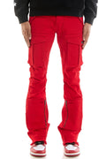 Cargo Flare Pants