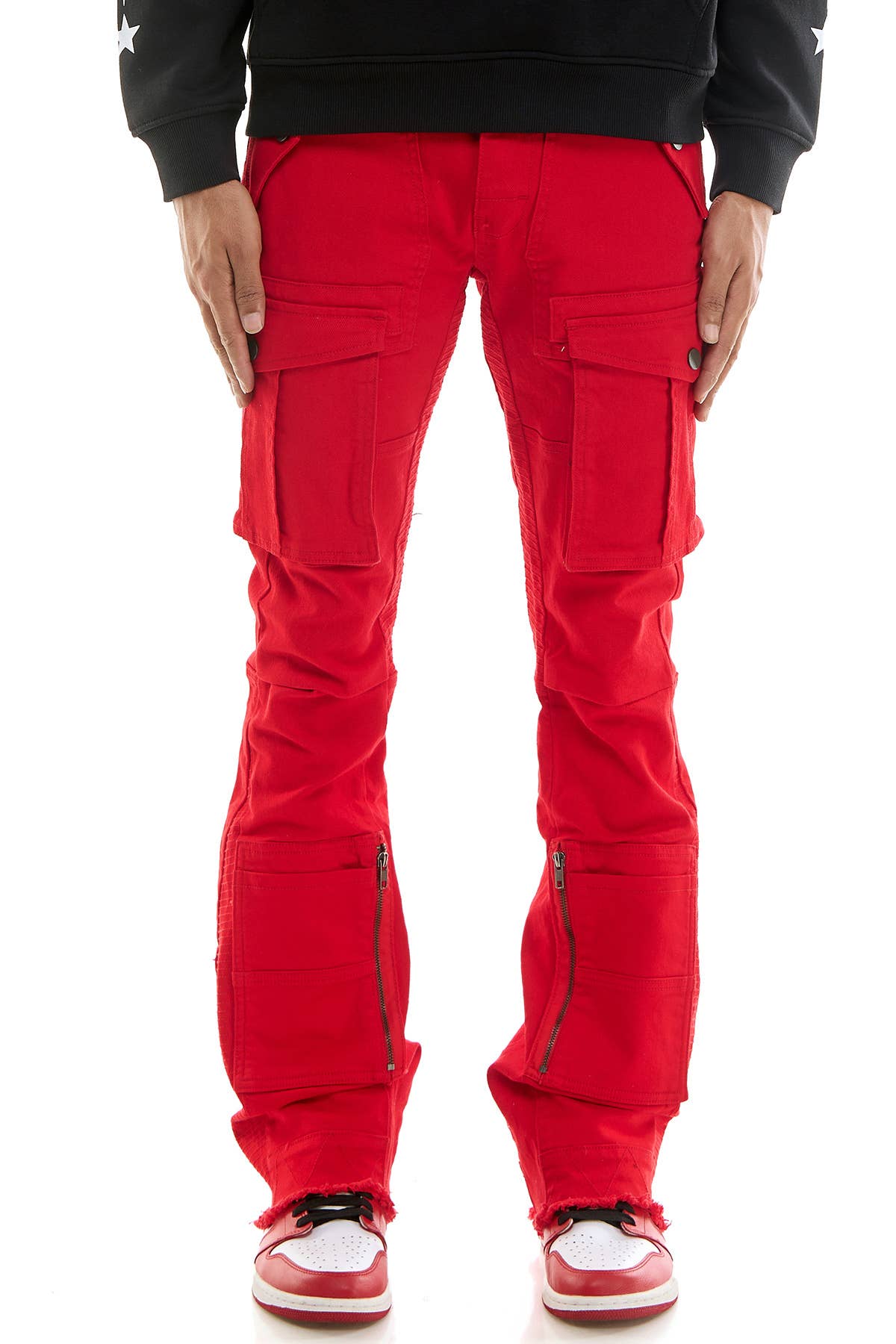 Cargo Flare Pants