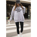 Slow Morning Club Graphic Crop Top Graphic Sweatshirts