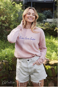 Live Love Lake        Mineral Graphic Sweatshirt