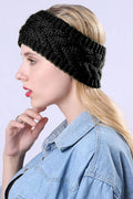 1017 Crochet Cable Knitted Headband Warmer SI-28811