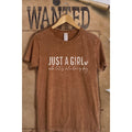 Valentine Vintage  Mineral Wash  Graphic  Tee